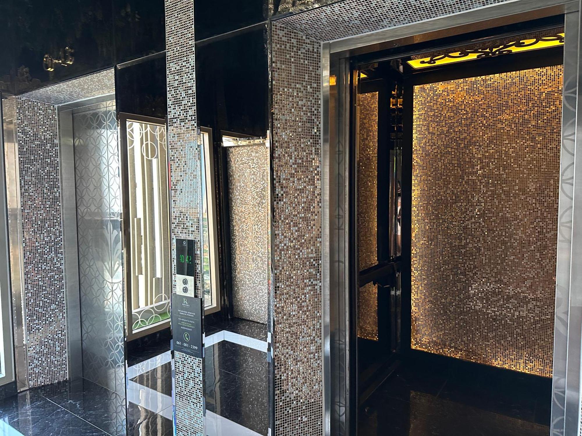 芭提雅高层海景奢华公寓the Riviera Jomtien生香家直达海滩2704 Exteriör bild